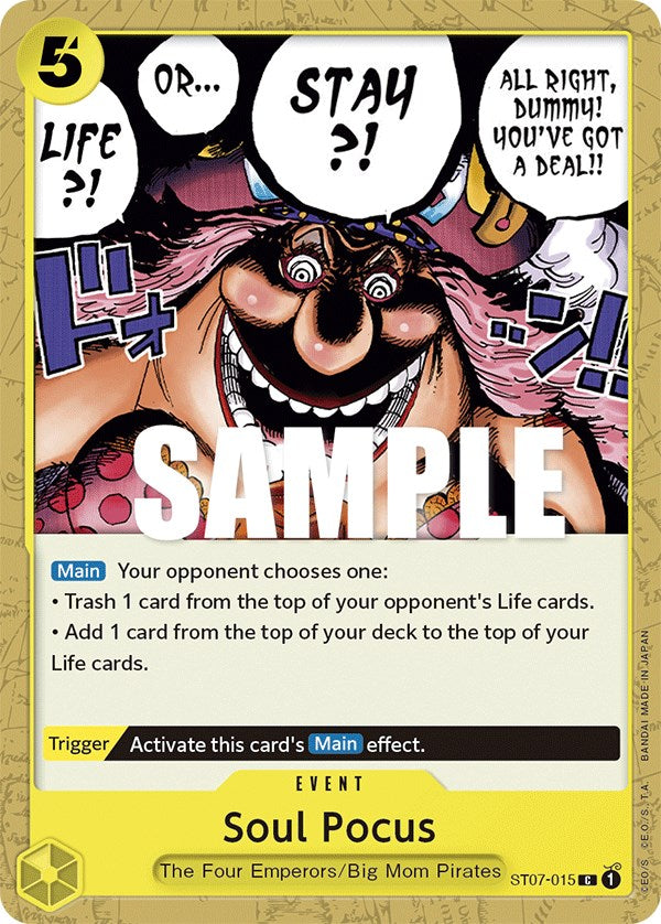 Soul Pocus [Starter Deck: Big Mom Pirates] | Good Games Morley