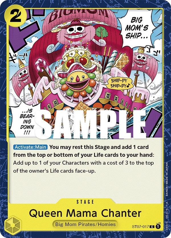 Queen Mama Chanter [Starter Deck: Big Mom Pirates] | Good Games Morley