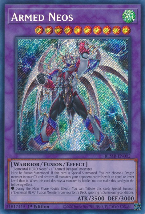 Armed Neos [BLMR-EN002] Secret Rare | Good Games Morley