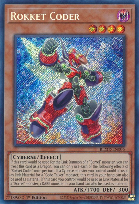Rokket Coder [BLMR-EN006] Secret Rare | Good Games Morley
