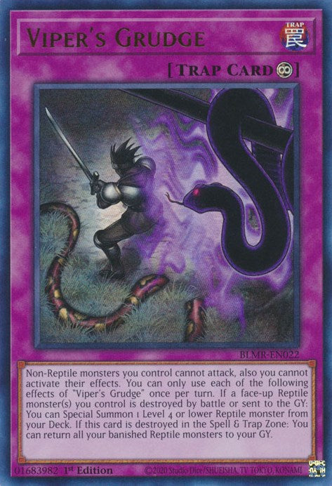Viper's Grudge [BLMR-EN022] Ultra Rare | Good Games Morley