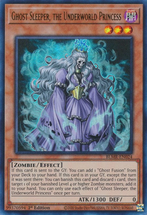 Ghost Sleeper, the Underworld Princess [BLMR-EN024] Ultra Rare | Good Games Morley