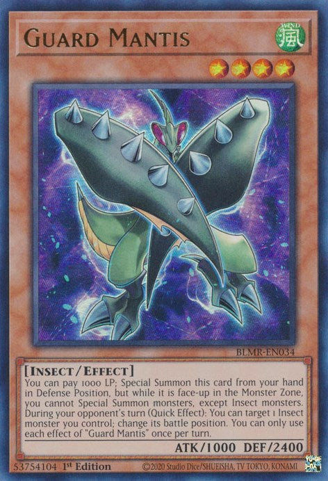 Guard Mantis [BLMR-EN034] Ultra Rare | Good Games Morley