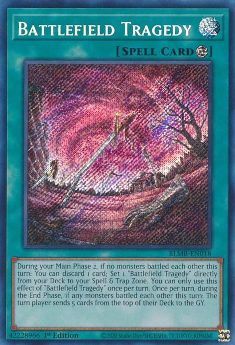 Battlefield Tragedy [BLMR-EN018] Secret Rare | Good Games Morley