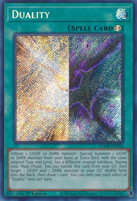 Duality [BLMR-EN036] Secret Rare | Good Games Morley