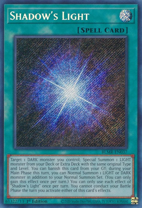 Shadow's Light [BLMR-EN037] Secret Rare | Good Games Morley