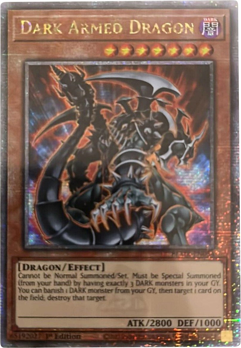 Dark Armed Dragon [BLMR-EN054] Quarter Century Secret Rare | Good Games Morley
