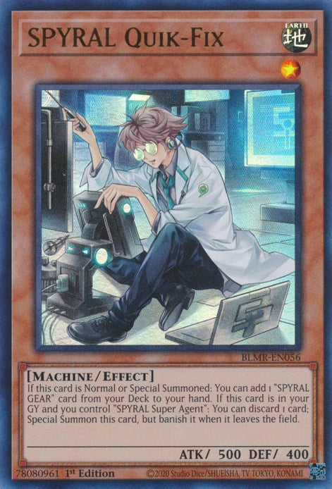 SPYRAL Quik-Fix [BLMR-EN056] Ultra Rare | Good Games Morley