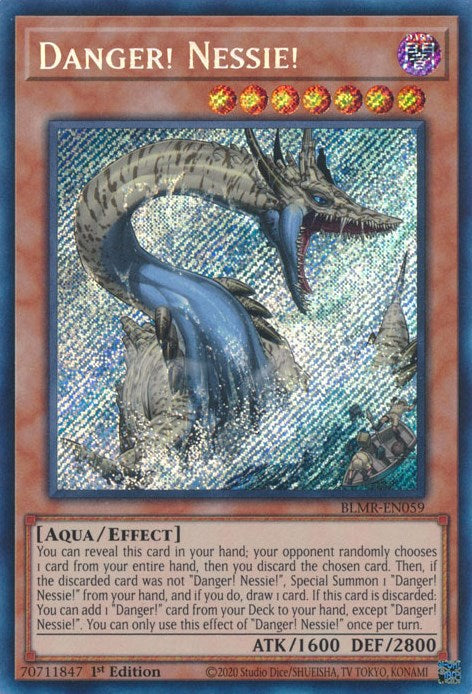 Danger! Nessie! [BLMR-EN059] Secret Rare | Good Games Morley