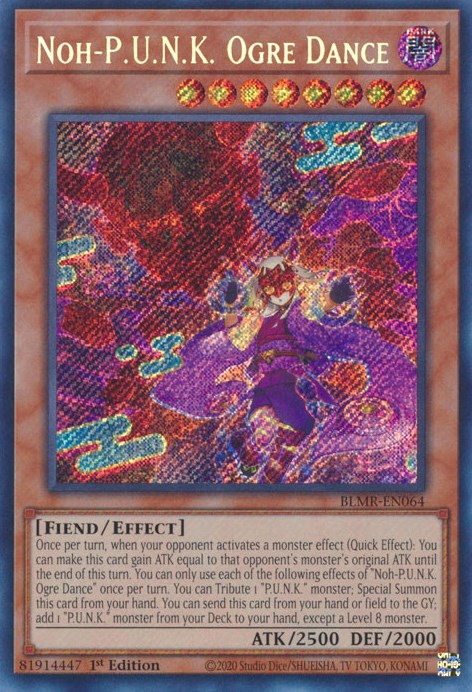 Noh-P.U.N.K. Ogre Dance [BLMR-EN064] Secret Rare | Good Games Morley