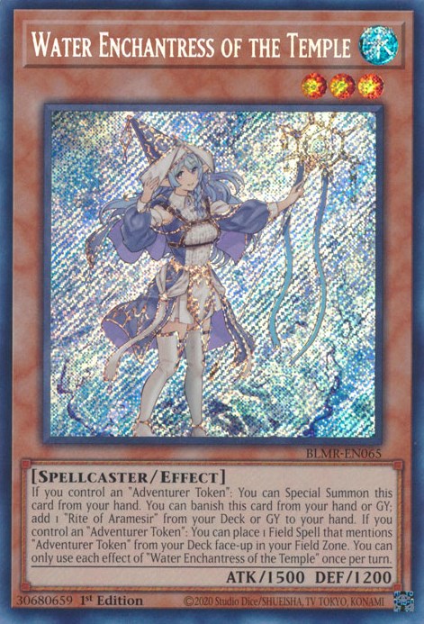 Water Enchantress of the Temple [BLMR-EN065] Secret Rare | Good Games Morley