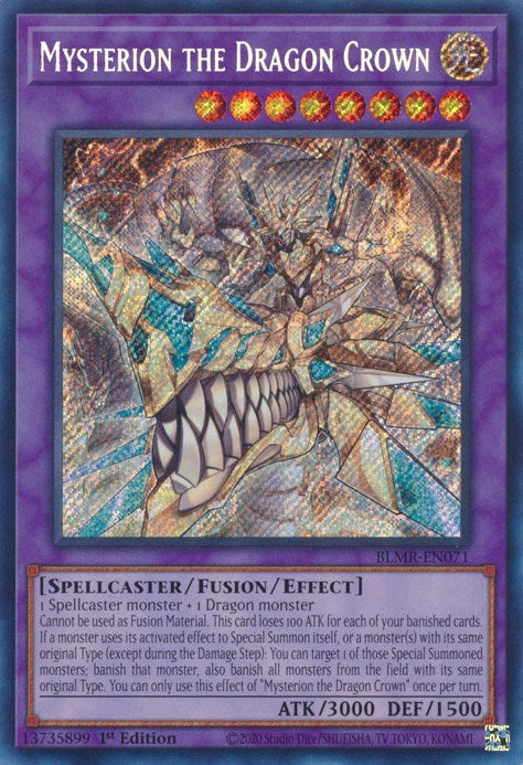 Mysterion the Dragon Crown [BLMR-EN071] Secret Rare | Good Games Morley