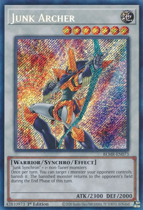 Junk Archer [BLMR-EN073] Secret Rare | Good Games Morley