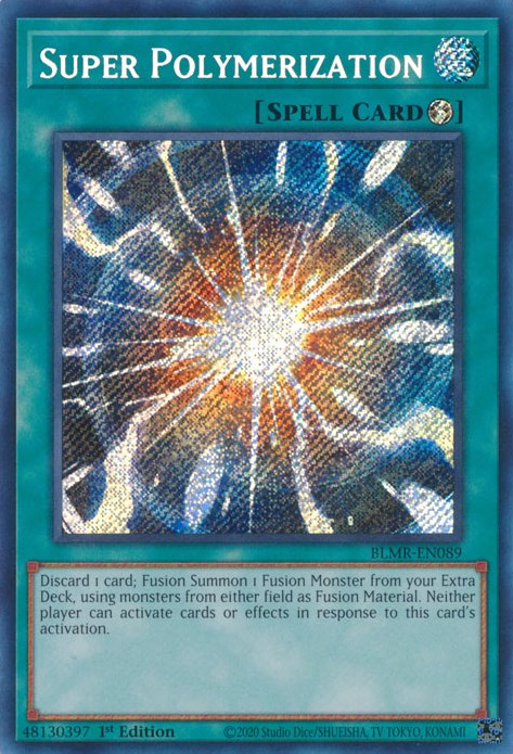 Super Polymerization [BLMR-EN089] Secret Rare | Good Games Morley