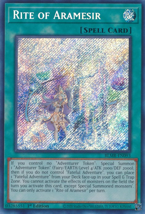 Rite of Aramesir [BLMR-EN093] Secret Rare | Good Games Morley