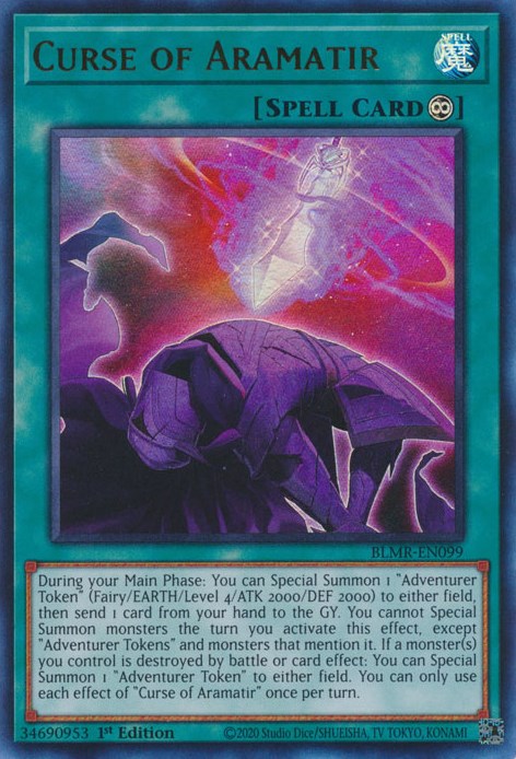 Curse of Aramatir [BLMR-EN099] Ultra Rare | Good Games Morley