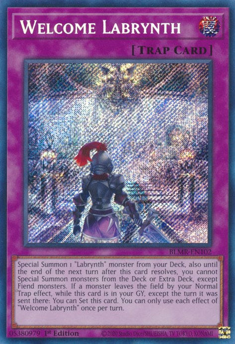 Welcome Labrynth [BLMR-EN102] Secret Rare | Good Games Morley