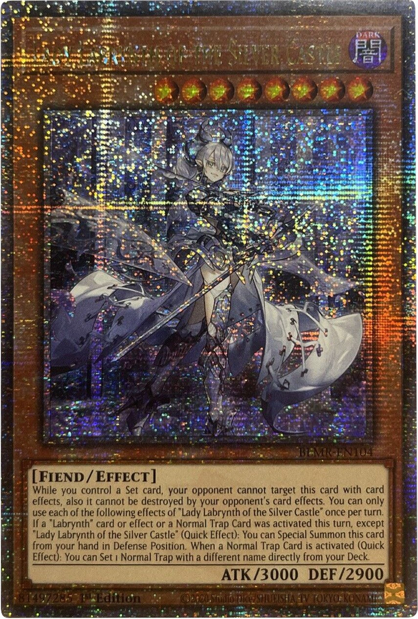 Lady Labrynth of the Silver Castle [BLMR-EN104] Quarter Century Secret Rare | Good Games Morley