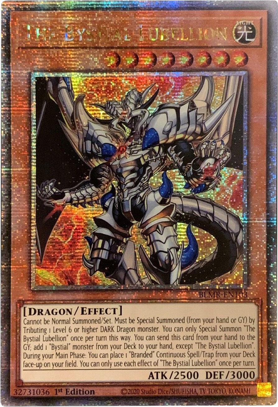 The Bystial Lubellion [BLMR-EN103] Quarter Century Secret Rare | Good Games Morley