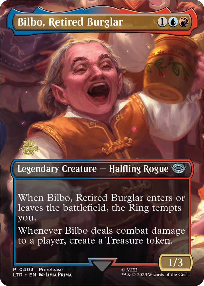 Bilbo, Retired Burglar [The Lord of the Rings: Tales of Middle-Earth Prerelease Promos] | Good Games Morley