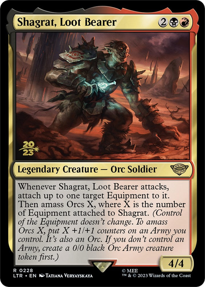 Shagrat, Loot Bearer [The Lord of the Rings: Tales of Middle-Earth Prerelease Promos] | Good Games Morley