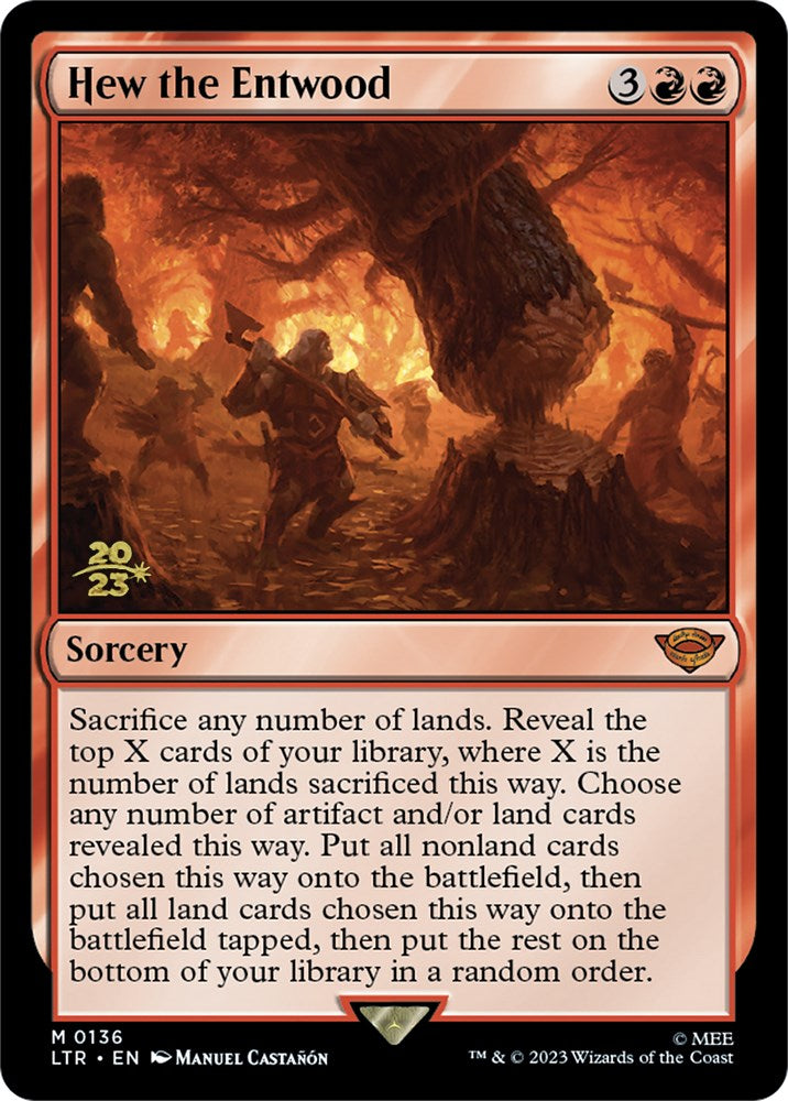 Hew the Entwood [The Lord of the Rings: Tales of Middle-Earth Prerelease Promos] | Good Games Morley