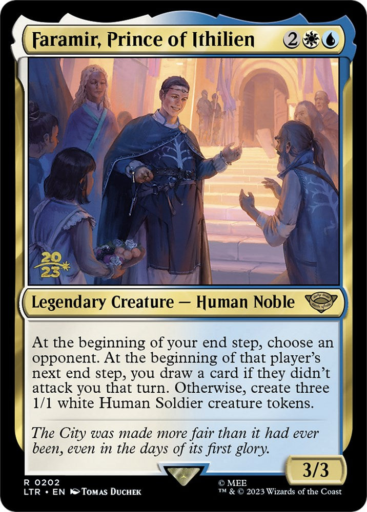 Faramir, Prince of Ithilien [The Lord of the Rings: Tales of Middle-Earth Prerelease Promos] | Good Games Morley