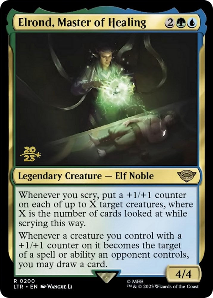 Elrond, Master of Healing [The Lord of the Rings: Tales of Middle-Earth Prerelease Promos] | Good Games Morley