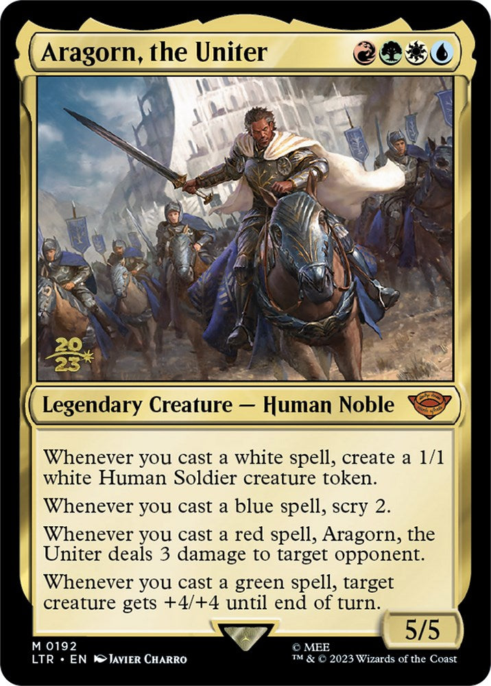 Aragorn, the Uniter [The Lord of the Rings: Tales of Middle-Earth Prerelease Promos] | Good Games Morley