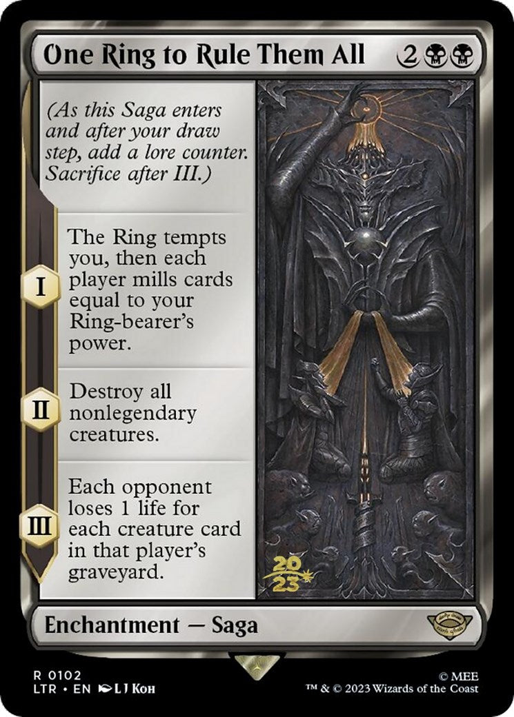 One Ring to Rule Them All [The Lord of the Rings: Tales of Middle-Earth Prerelease Promos] | Good Games Morley