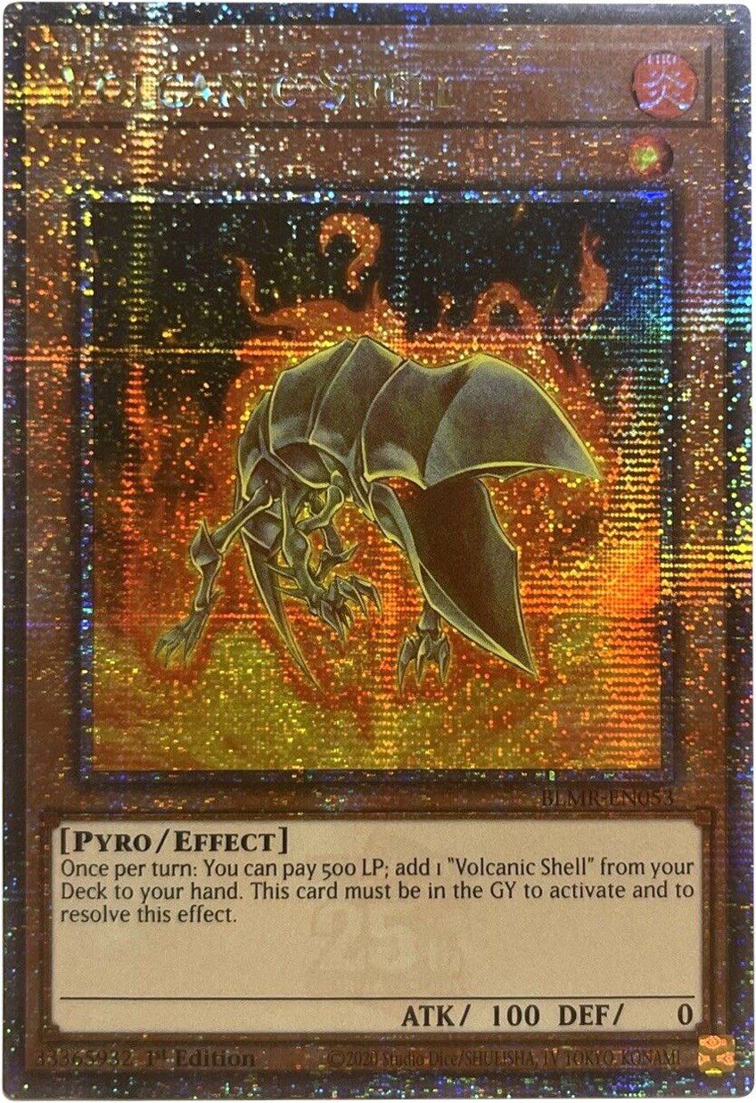 Volcanic Shell [BLMR-EN053] Quarter Century Secret Rare | Good Games Morley