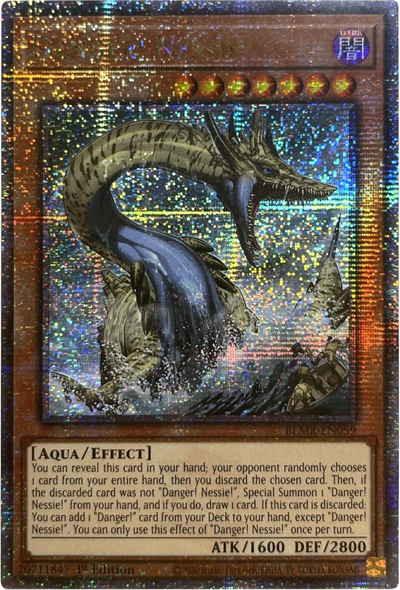 Danger! Nessie! [BLMR-EN059] Quarter Century Secret Rare | Good Games Morley