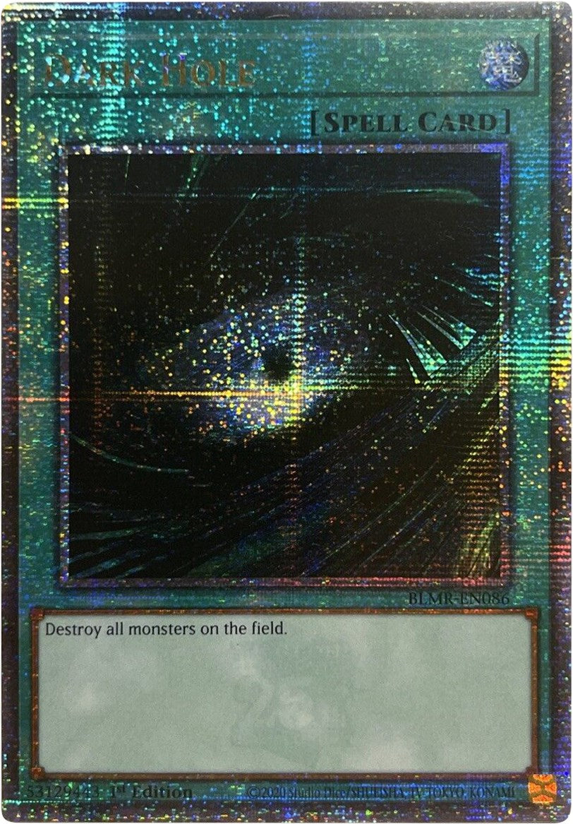 Dark Hole [BLMR-EN086] Quarter Century Secret Rare | Good Games Morley