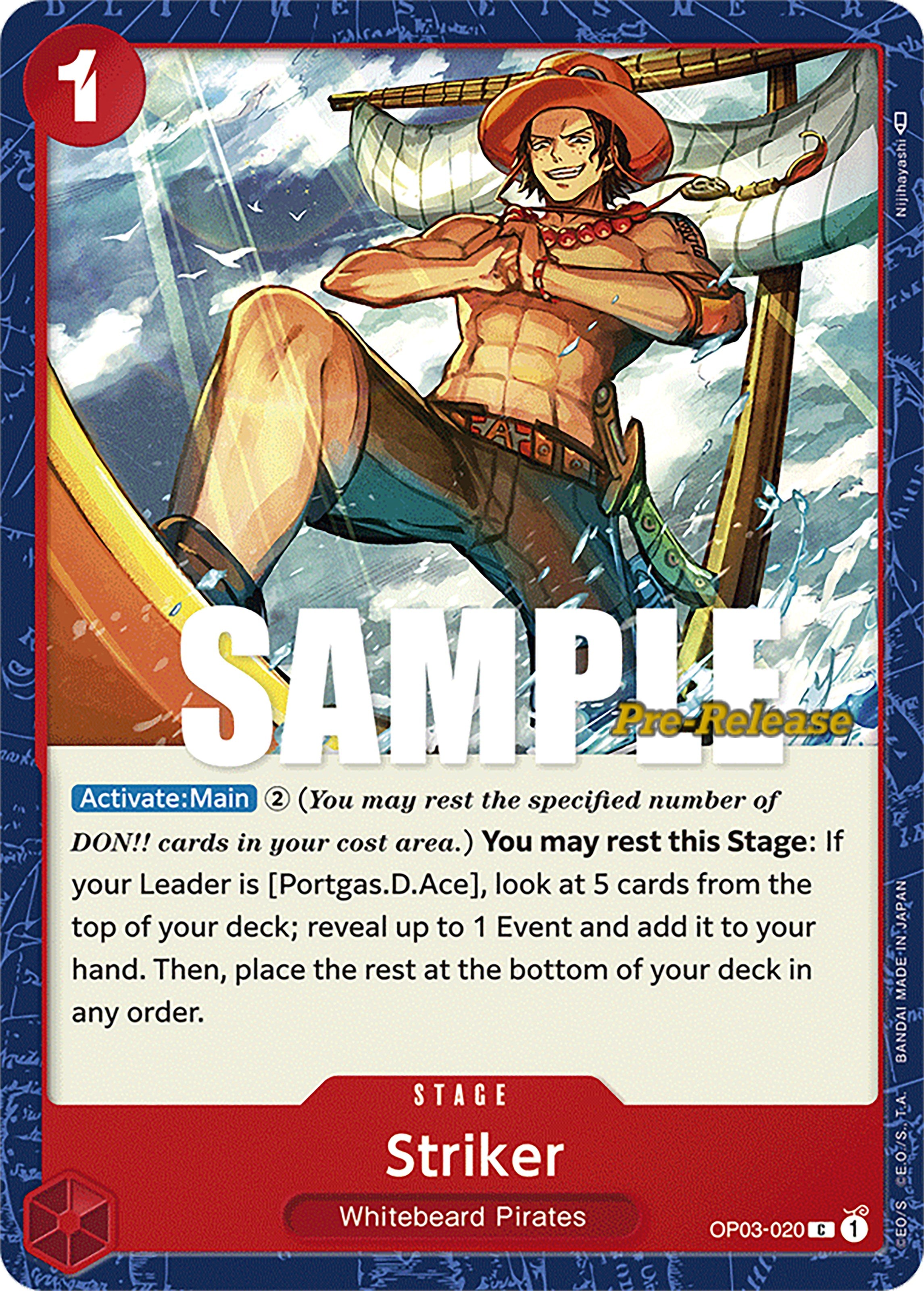 Striker [Pillars of Strength Pre-Release Cards] | Good Games Morley