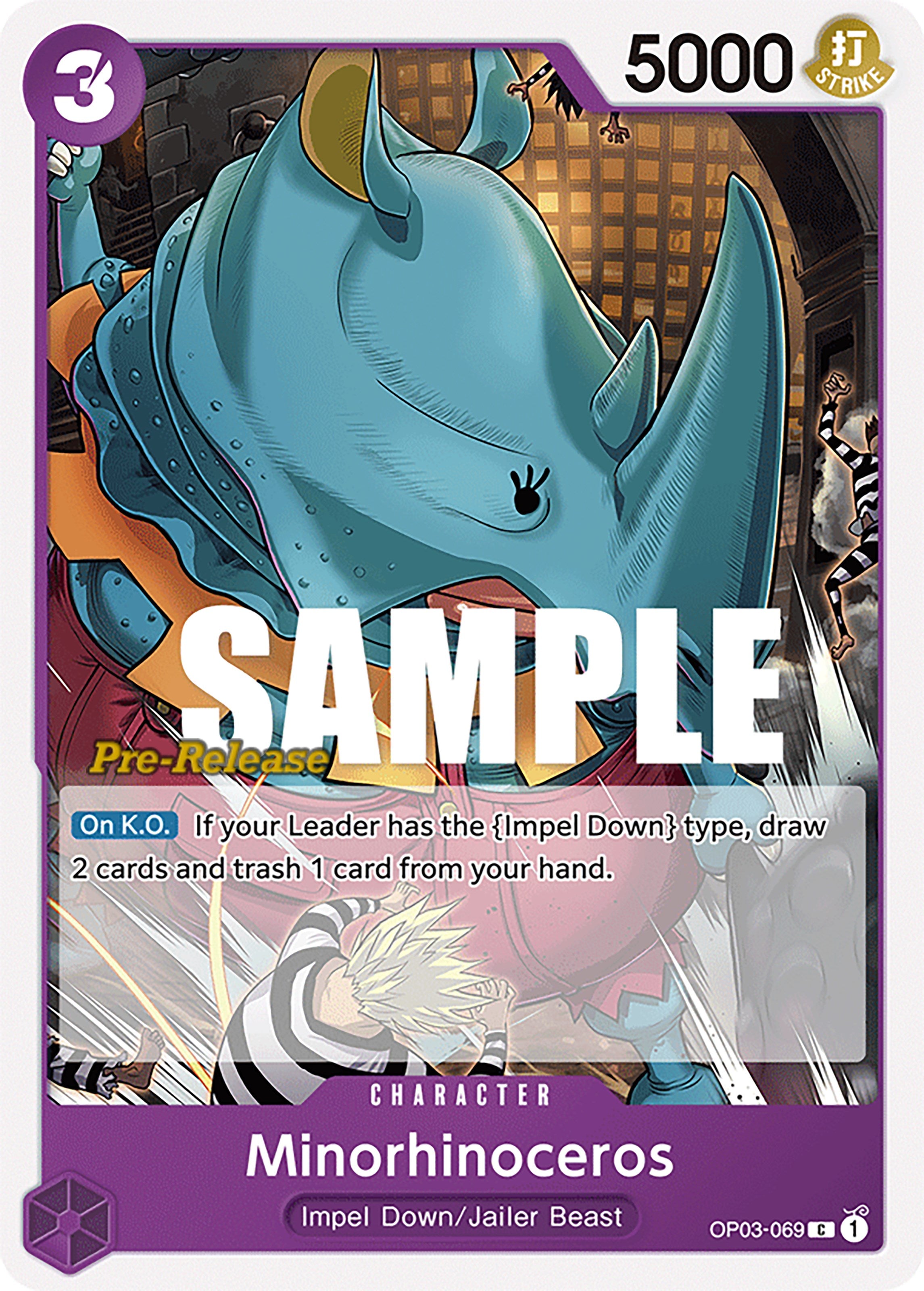Minorhinoceros [Pillars of Strength Pre-Release Cards] | Good Games Morley