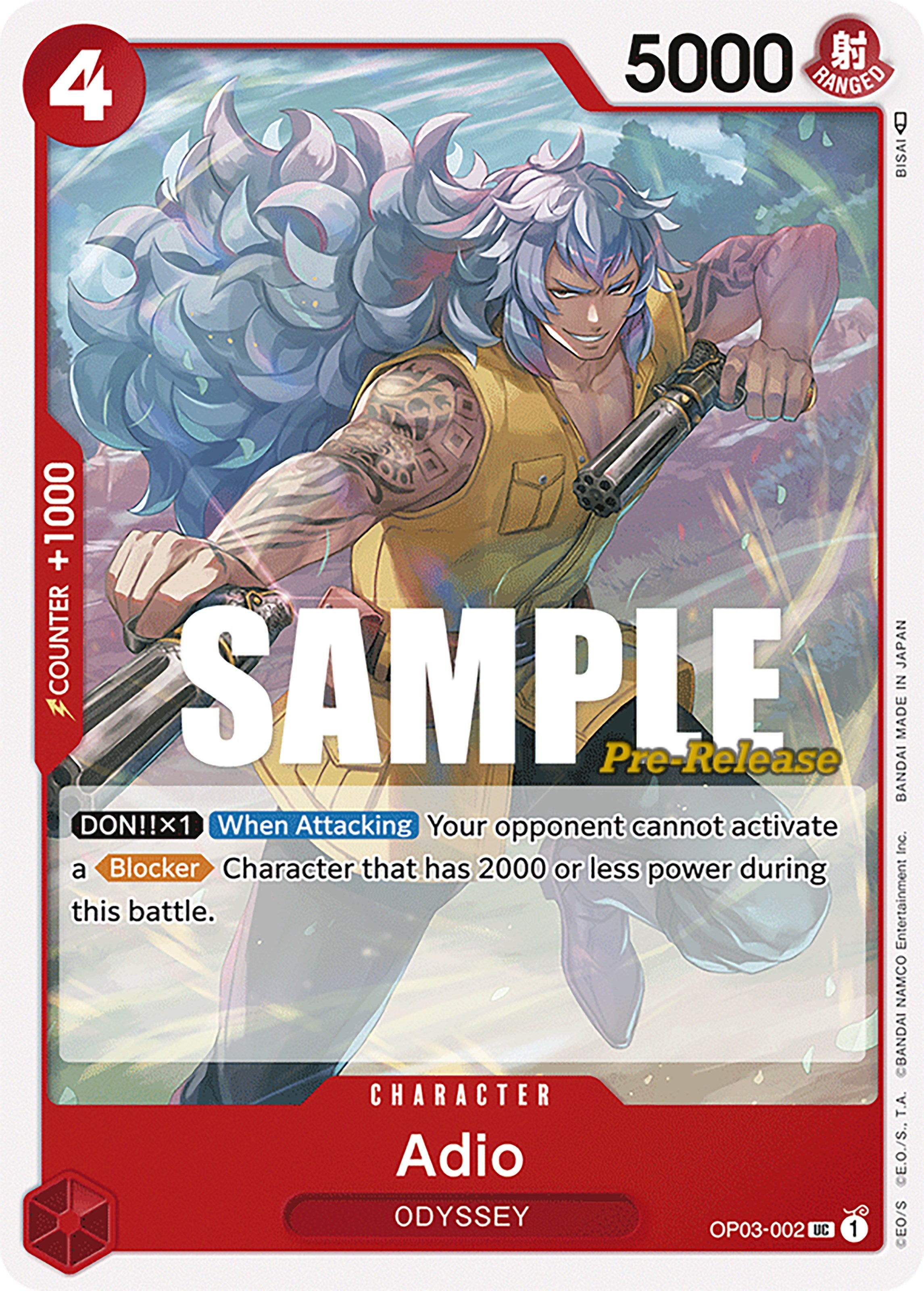 Adio [Pillars of Strength Pre-Release Cards] | Good Games Morley