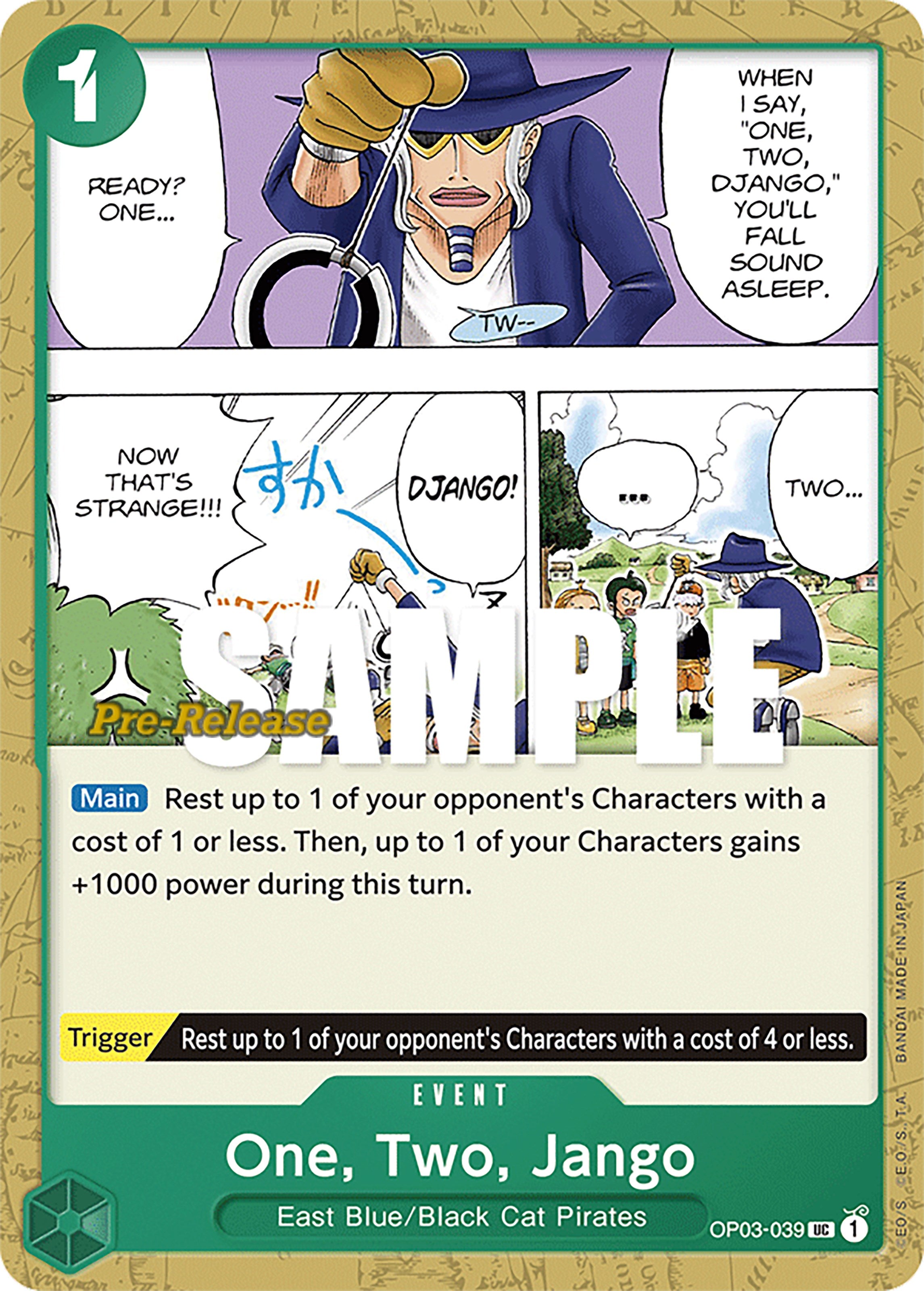 One, Two, Jango [Pillars of Strength Pre-Release Cards] | Good Games Morley