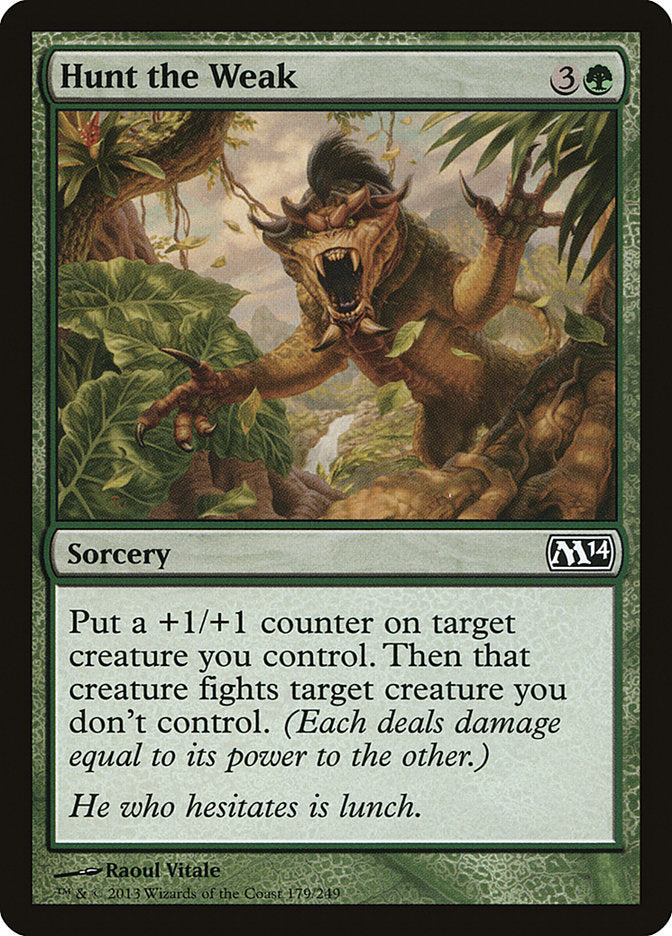 Hunt the Weak [Magic 2014] | Good Games Morley