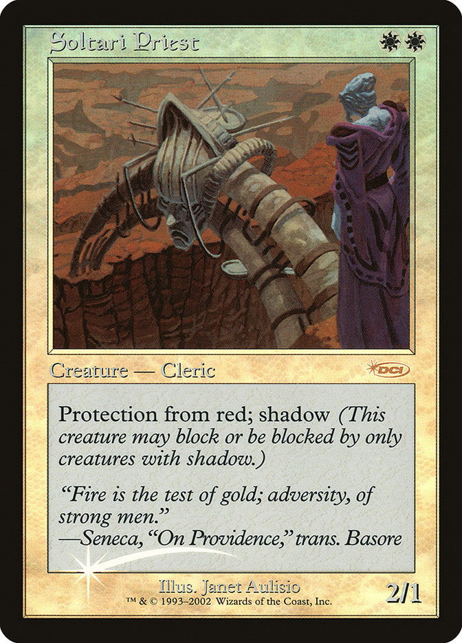 Soltari Priest [Friday Night Magic 2002] | Good Games Morley