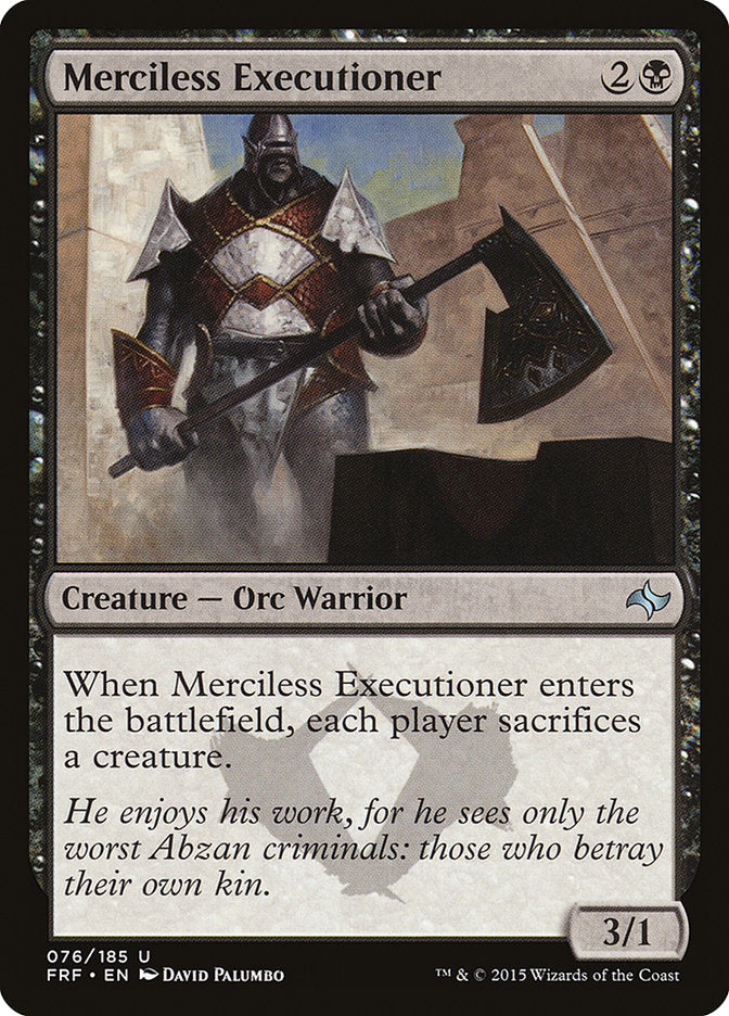 Merciless Executioner [Fate Reforged] | Good Games Morley