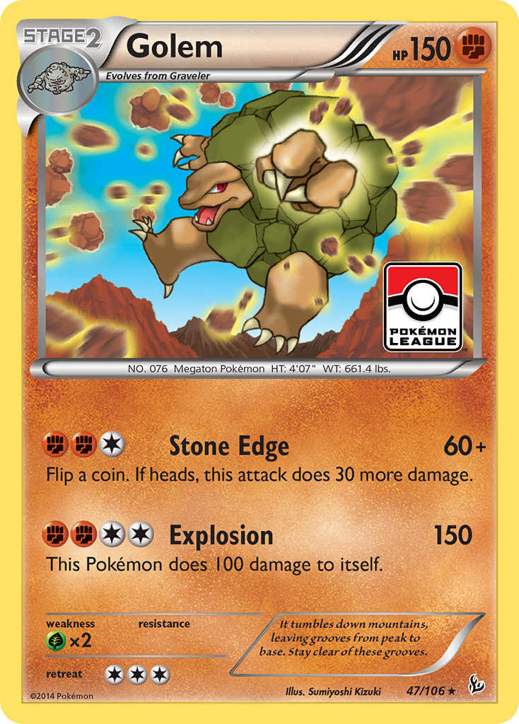 Golem (47/106) [XY: Flashfire] | Good Games Morley