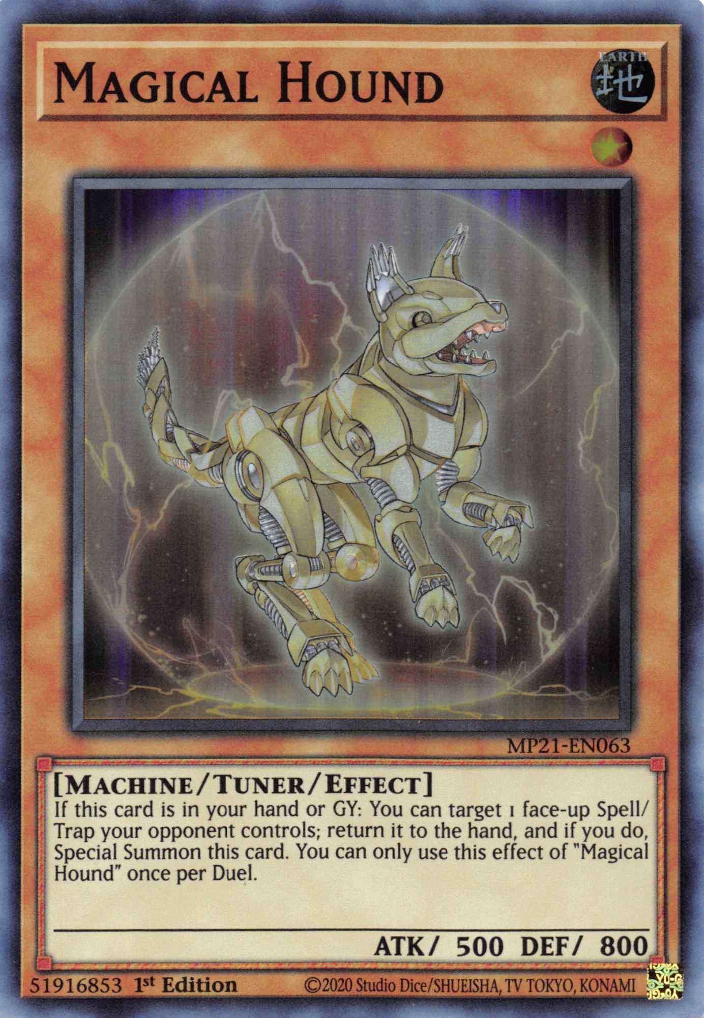 Magical Hound [MP21-EN063] Super Rare | Good Games Morley
