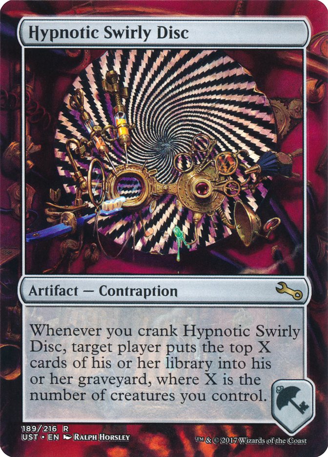 Hypnotic Swirly Disc [Unstable] | Good Games Morley