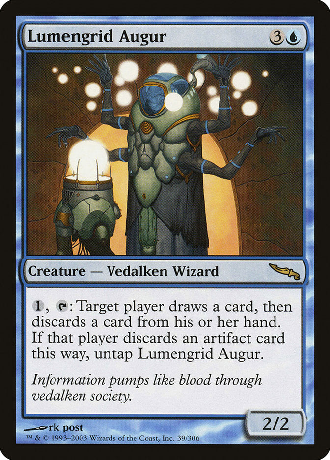 Lumengrid Augur [Mirrodin] | Good Games Morley