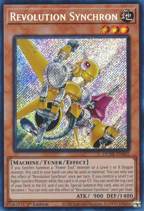 Revolution Synchron [DUNE-EN002] Secret Rare | Good Games Morley