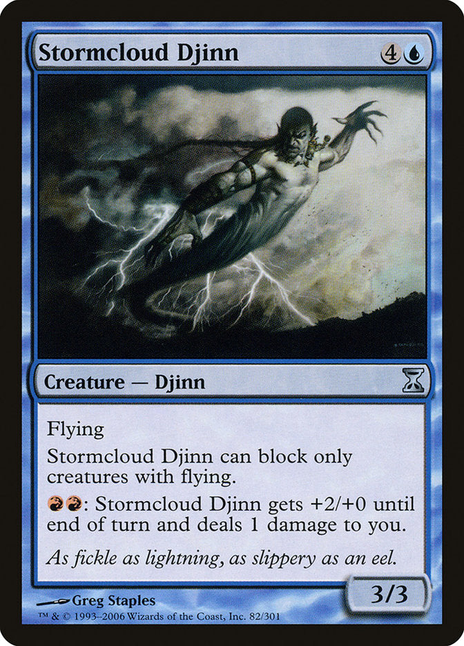 Stormcloud Djinn [Time Spiral] | Good Games Morley