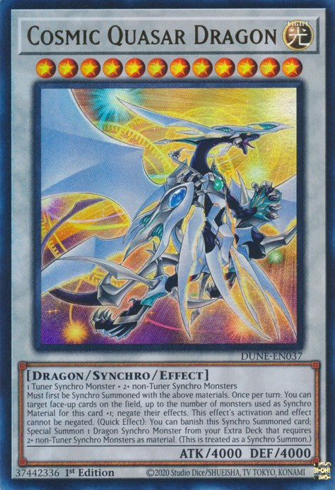 Cosmic Quasar Dragon [DUNE-EN037] Ultra Rare | Good Games Morley