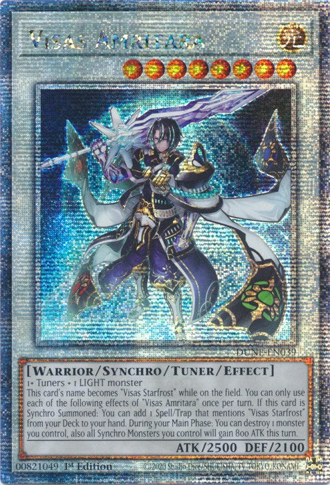 Visas Amritara [DUNE-EN039] Quarter Century Secret Rare | Good Games Morley