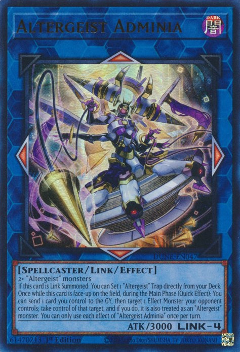 Altergeist Adminia [DUNE-EN047] Ultra Rare | Good Games Morley