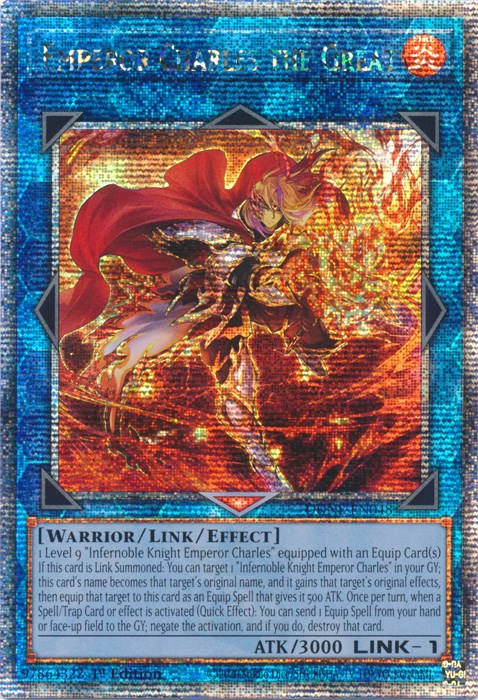 Emperor Charles the Great [DUNE-EN048] Quarter Century Secret Rare | Good Games Morley